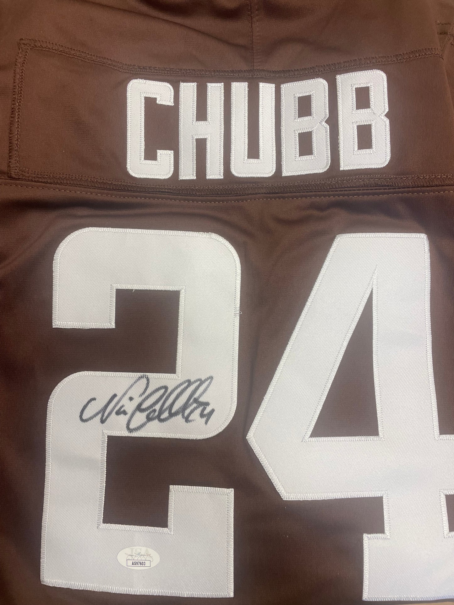 NICK CHUBB CUSTOM JERSEY (BROWN)