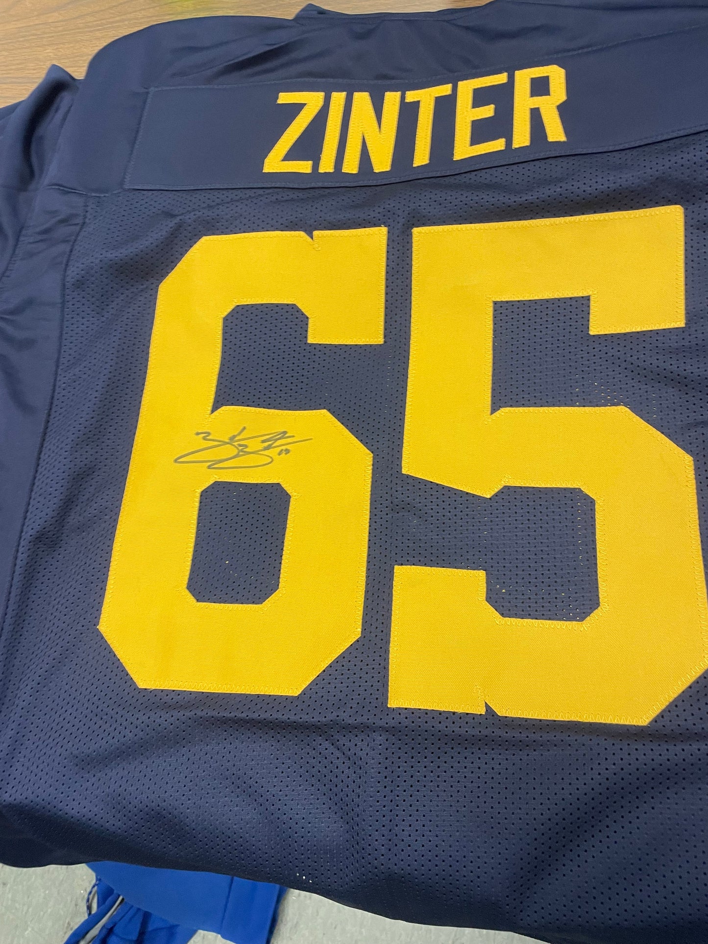 ZAK ZINTER CUSTOM JERSEY