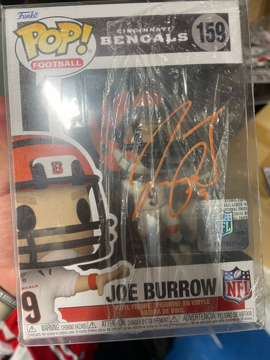 CHASE THE JOE BURROW AUTOGRAPHED FUNKO