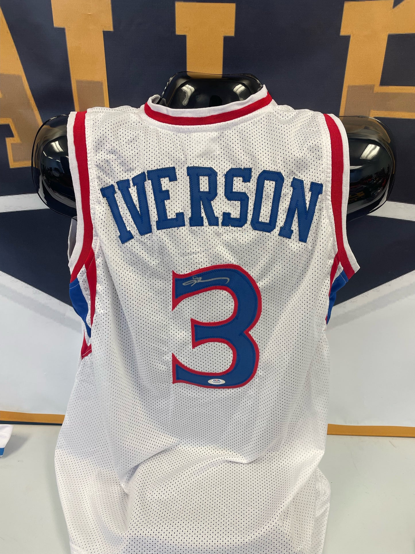 ALLEN IVERSON WHITE JERSEY