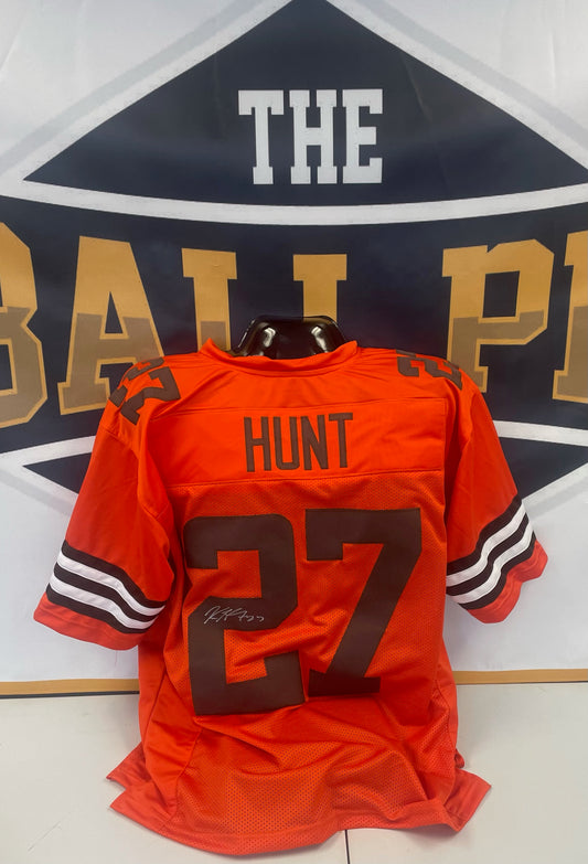 KAREEM HUNT JERSEY- ORANGE