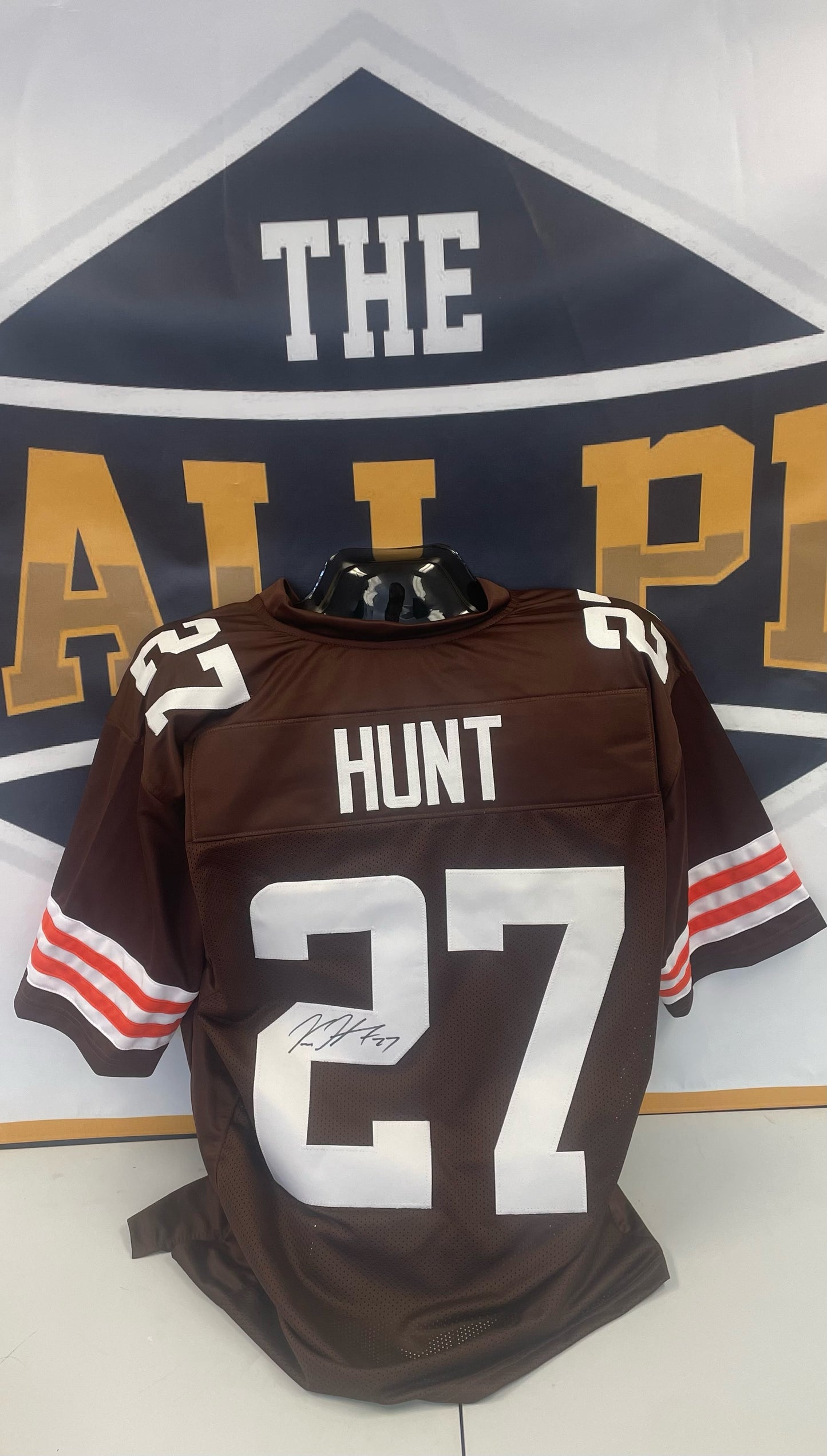 KAREEM HUNT JERSEY - BROWN